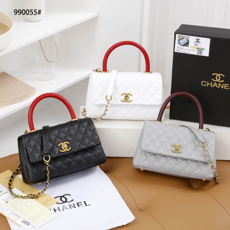 CHANEL COCO TOP HANDLE BAG 990055 AN