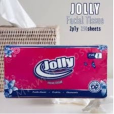 FACIAL TISSUE JOLLY / TISU WAJAH JOLLY 250 sheets x 2ply//pop up