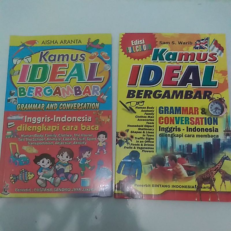 kamus ideal bergambar . kamus Inggris Indonesia