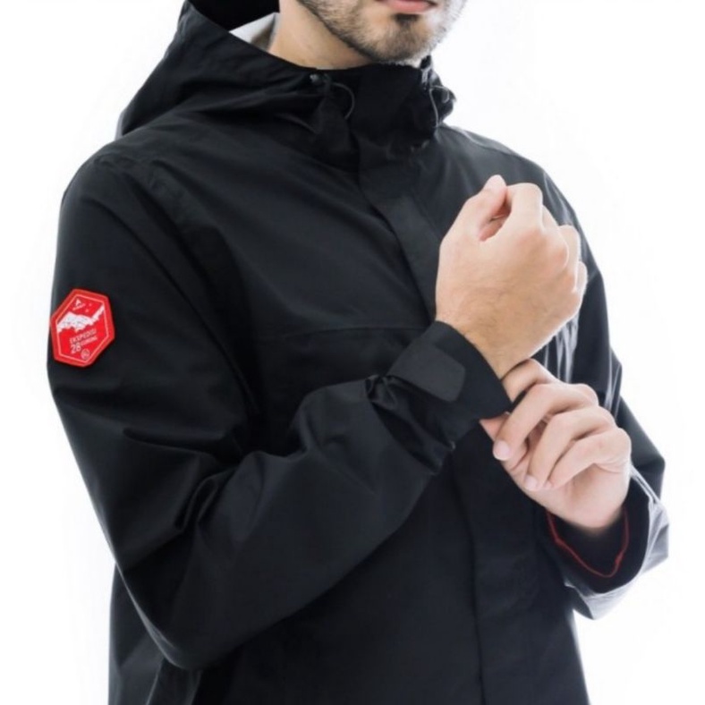 JACKET OUTDOOR WATERPROOF Eiger1989MOUNTAINEERING ECLIPSEX28 Black(M)