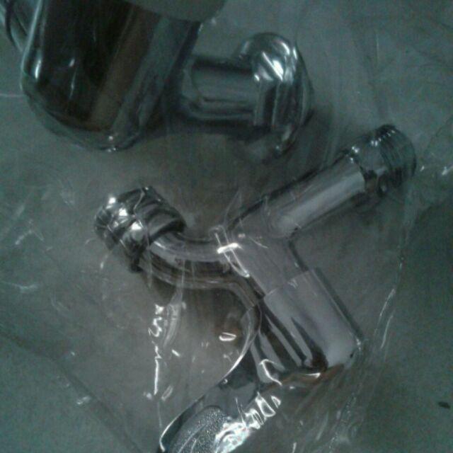 Promo Keran Kran Air Tembok Stainless Chrome Kuningan Dalam Merk Skl