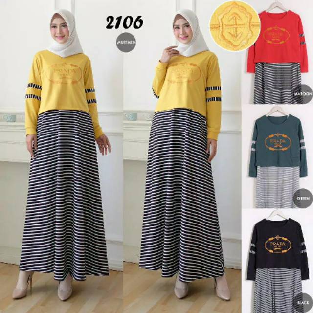 Gamis kaos prada