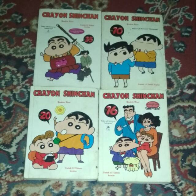 

Komik Crayon Shinchan 10,16,20,35 - Yoshito Usui