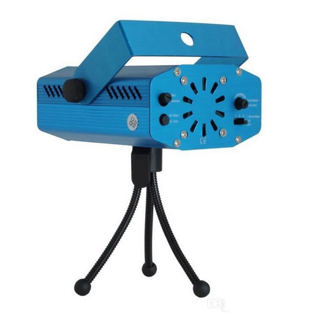 Mini Laser Stage Light Multicolor Projector & Tripod