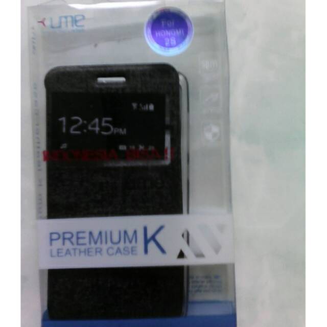 Leather case flip cover view original ume xiaomi redmi 2s