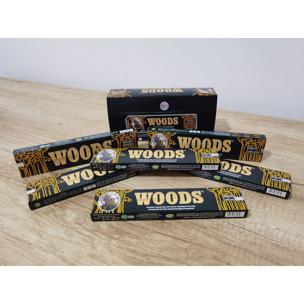 Dupa Kayu Woods Cendana India Handmade Isi 10 Batang Hio