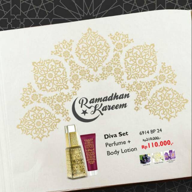 Diva My Way set Parfum import Mesir