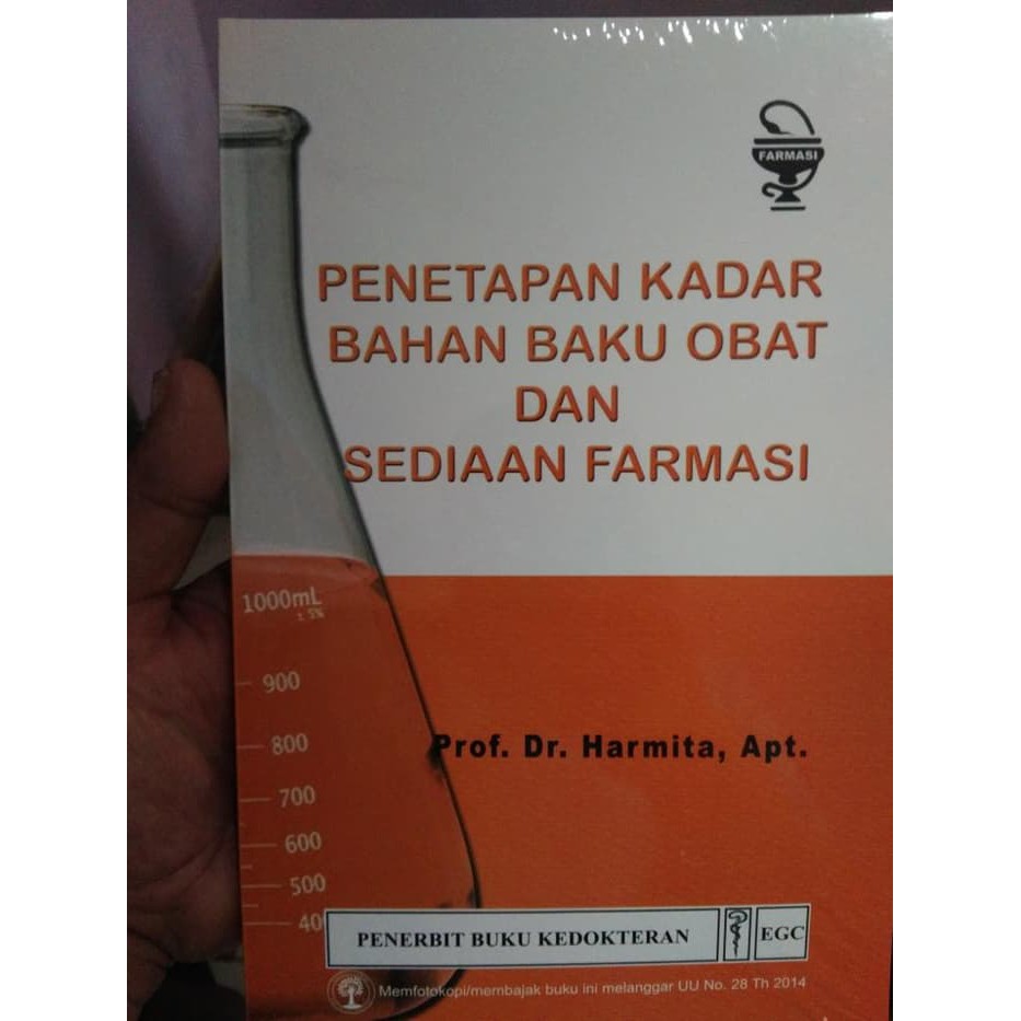 Penetapan Kadar Bahan Baku Obat amp Sediaan Farmasi  ProfDr Harmita