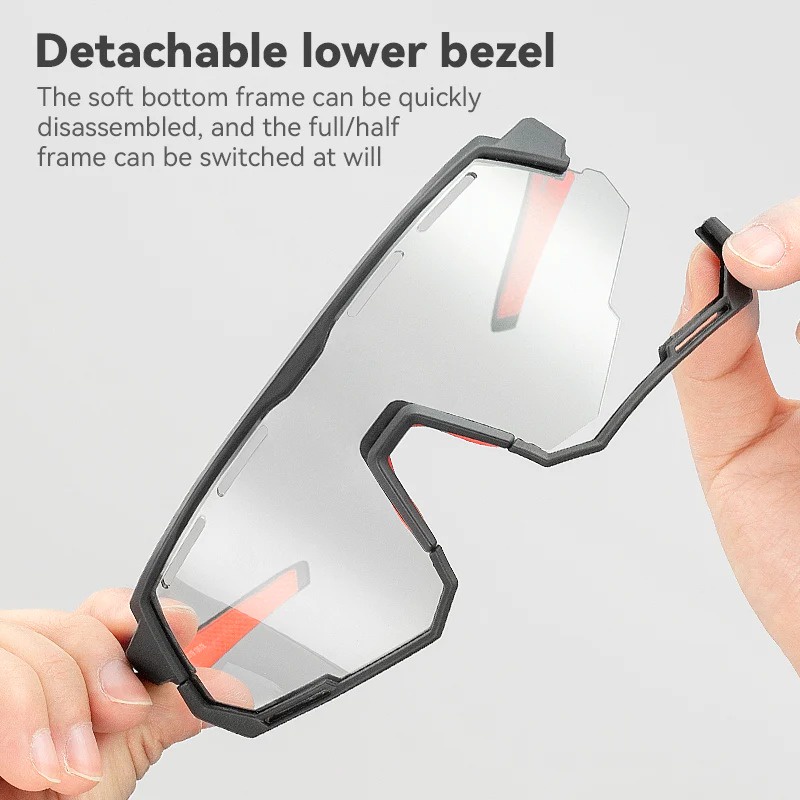 RockBros SP246 2 Lensa Kacamata Glasses Polarized Photochromic Lens