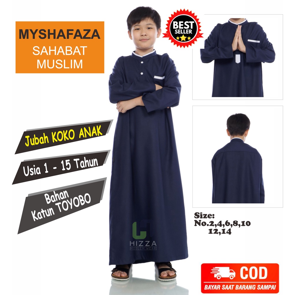Jubah gamis anak laki laki koko gamis anak laki laki baju gamis anak laki laki Jubah Anak Laki-Laki 