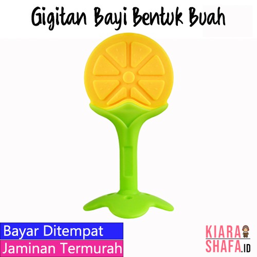 Kiarashafa - Gigitan Bayi Bentuk Buah / Teether Bayi