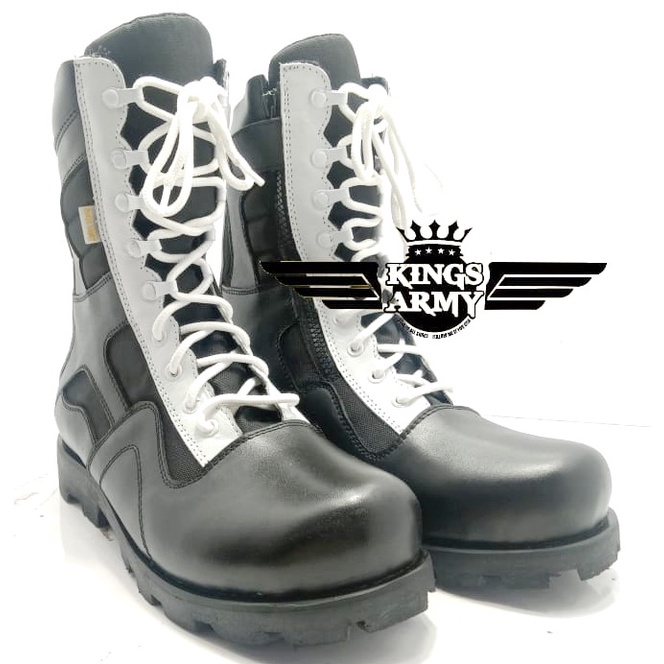 Sepatu PDL Kulit Asli Sapi Merk Kings Army Type KA-05-R PROVOS