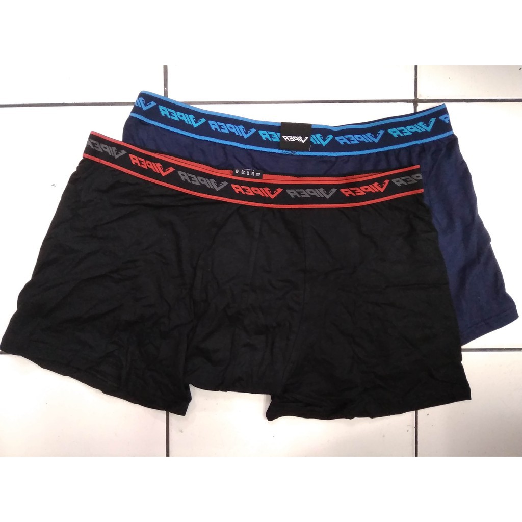 Celana Dalam Pria Boxer Viper VPBX-02 Berbahan Rayon Spandex Alami dengan ukuran sampai 5L