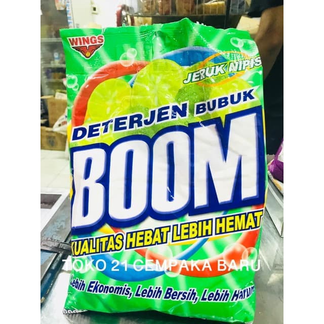 Boom JERUK NIPIS Deterjen BUBUK Rp 5.500 / PCS |Detergen Pakaian Murah