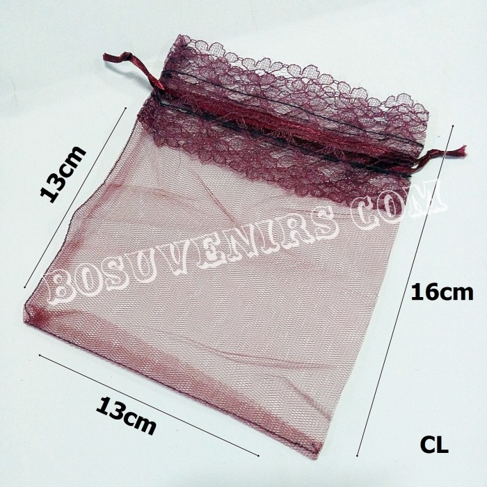 PROMO sovenir sofenir Tile CL, Kantong/Sarung Tile serut untuk kemasan Souvenir