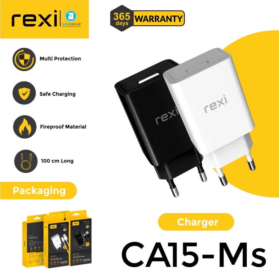 CHARGER REXI MICRO 1.5A 7.5W CA15-MS