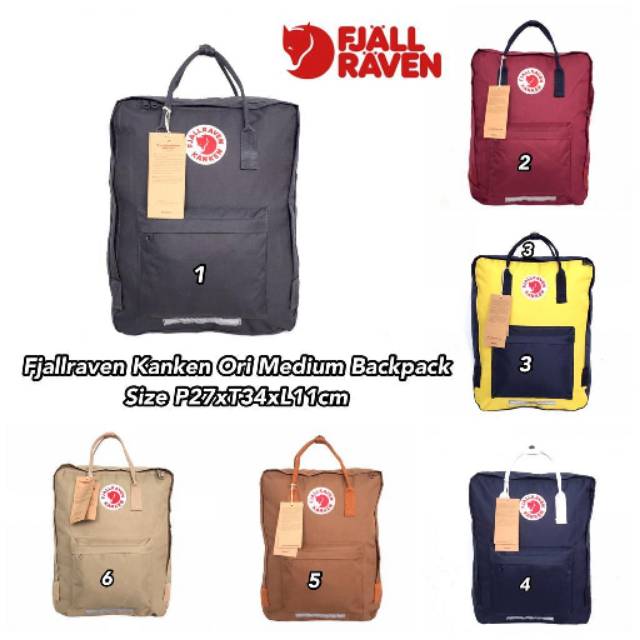 fjallraven kanken ori