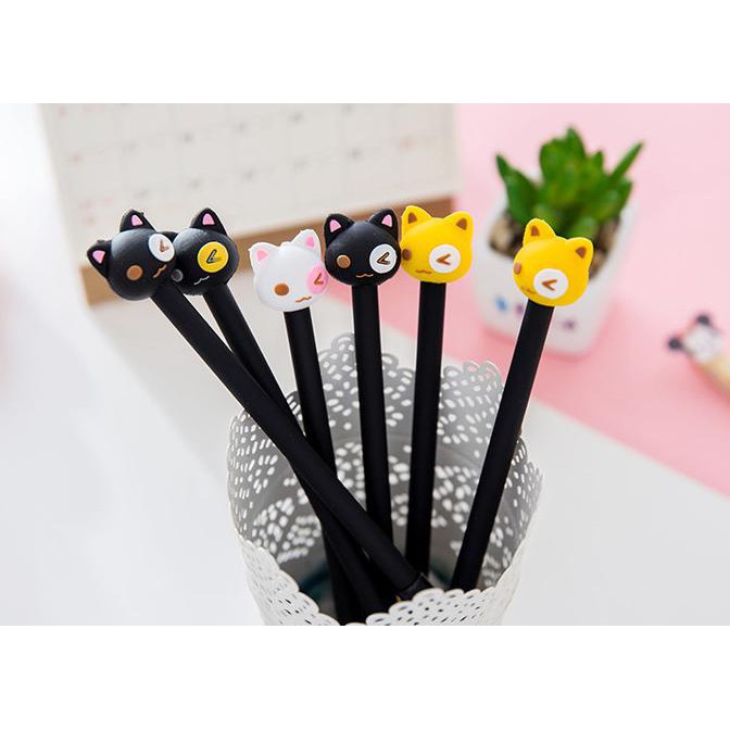 

kucing kucing korea, pulpen motif kucing, pulpen unik lucu zakka