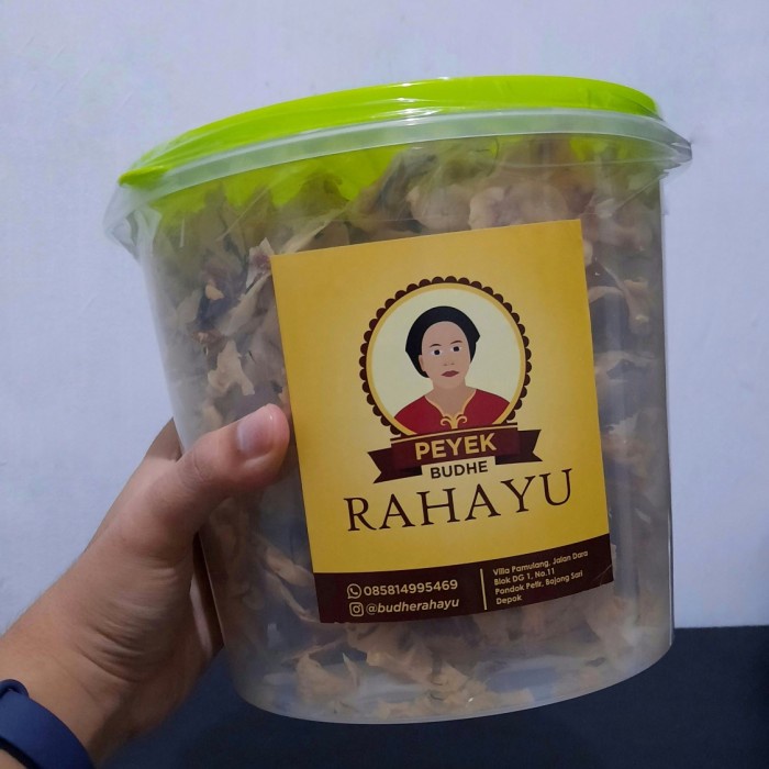 

⭐ COD ⭐ Peyek Budhe Rahayu - kemasan 5L - Peyek Kacang