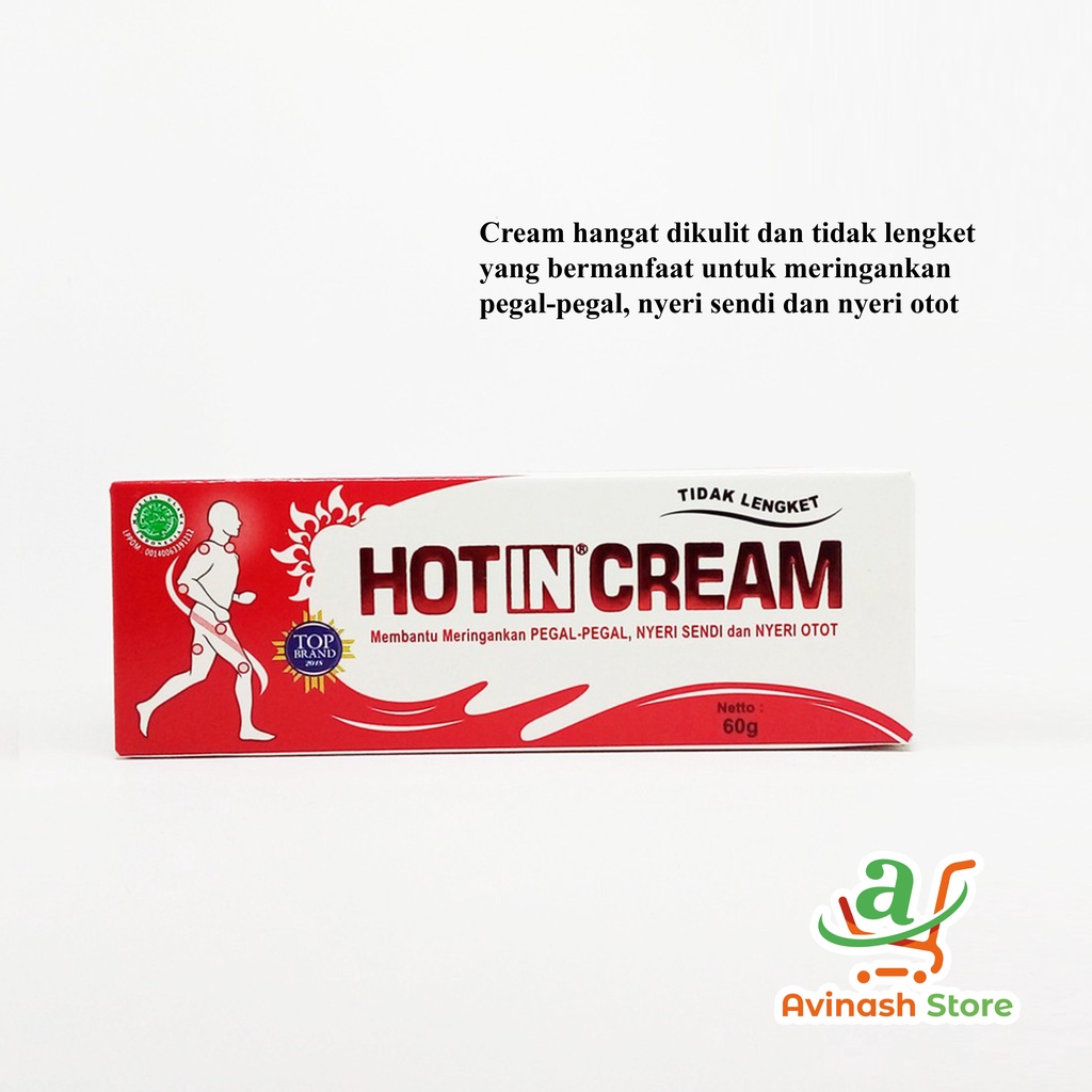 HOT IN CREAM 60 GRAM TUBE