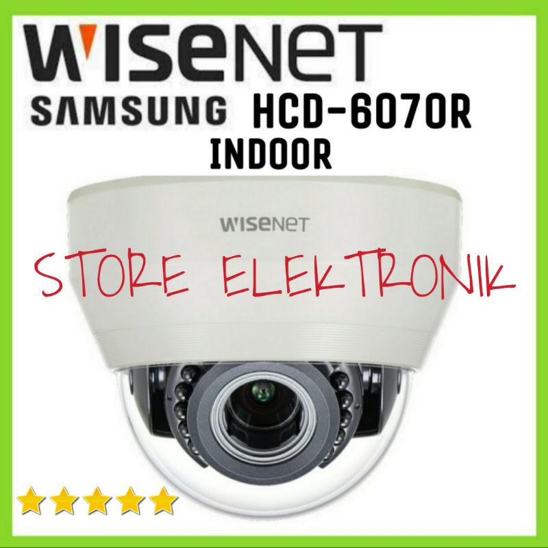 Cctv Samsung Wisenet HCD-6070R 2MP FULL HD 1080P Indoor ORIGINAL..!!!