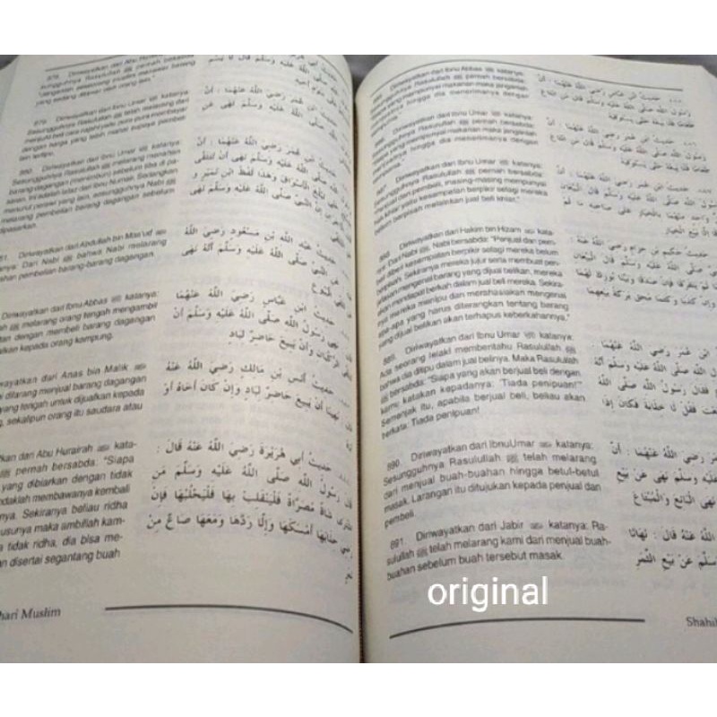 Buku Shahih Bukhari Muslim - Imam Bukhari &amp; Imam muslim / Jabal