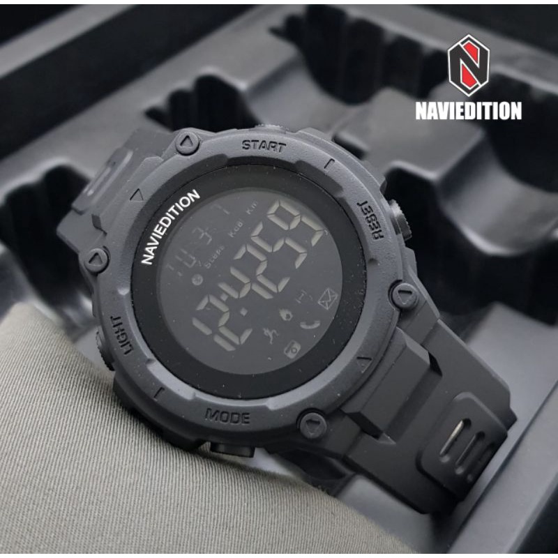 jam tangan digital naviedition 2028, 100% original &amp; water resistant!!