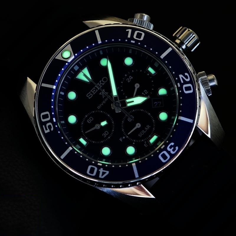 Seiko Prospex SSC759J1 Solar Divers Blue Sumo - Jam Tangan Pria SSC759