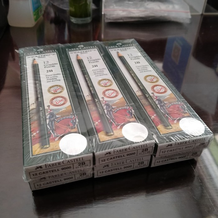 

Gaya Pensil 2B Faber-Castell / Pensil Faber Castel Per Lusin. Sale!!!