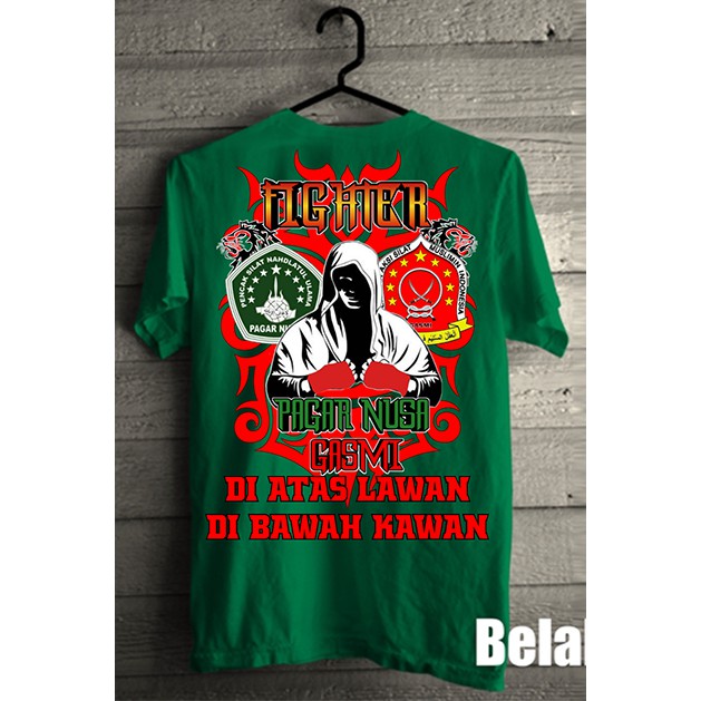 Kaos Pagar NusaPagar Nusa Gasmi-Kaos Hijau