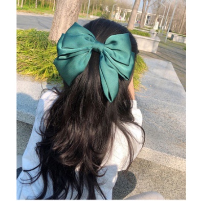AC002 Jepit Rambut Pita Besar Ribbon Korea