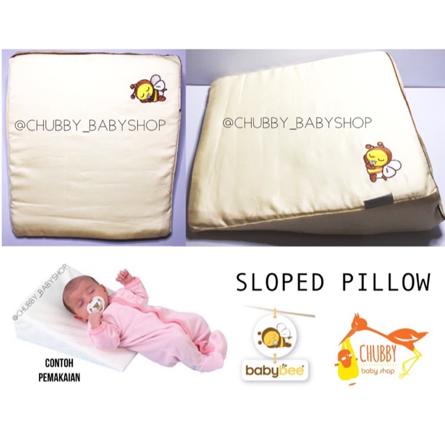 Babybee - Sloped Pillow