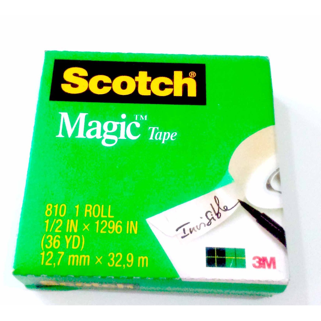 

Terbaru 3M Scotch Magic Tape 810 1/2 Inch x 36 Yard Original