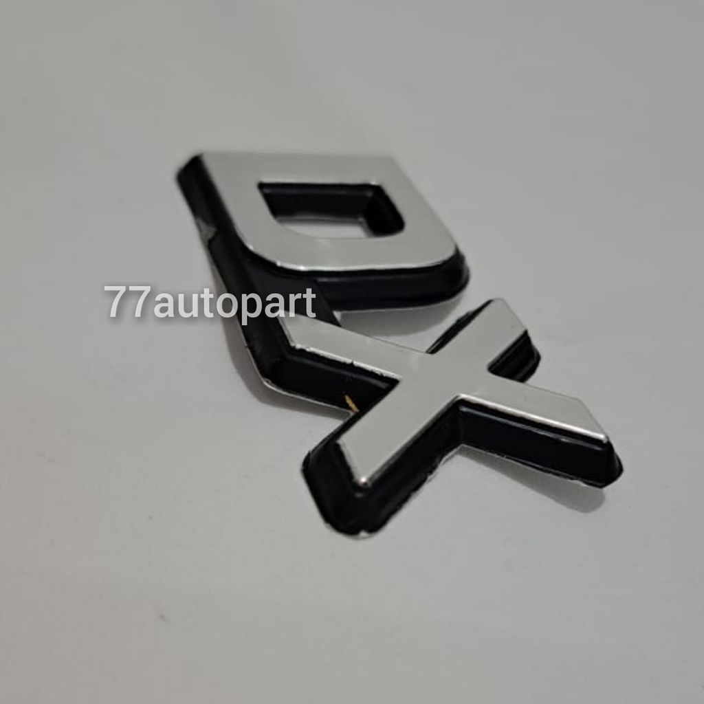 emblem logo mobil tulisan emblem dx