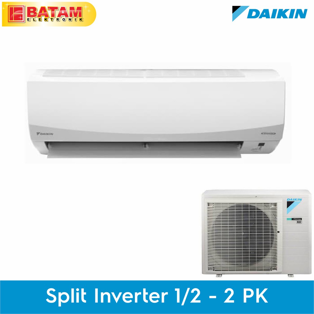 Daikin  AC Splitwall Flash Inverter Flazz 1/2 PK - 3/4 PK - 1 PK - 1,5 PK - 2 PK [STKQ UV] - PEKANBA
