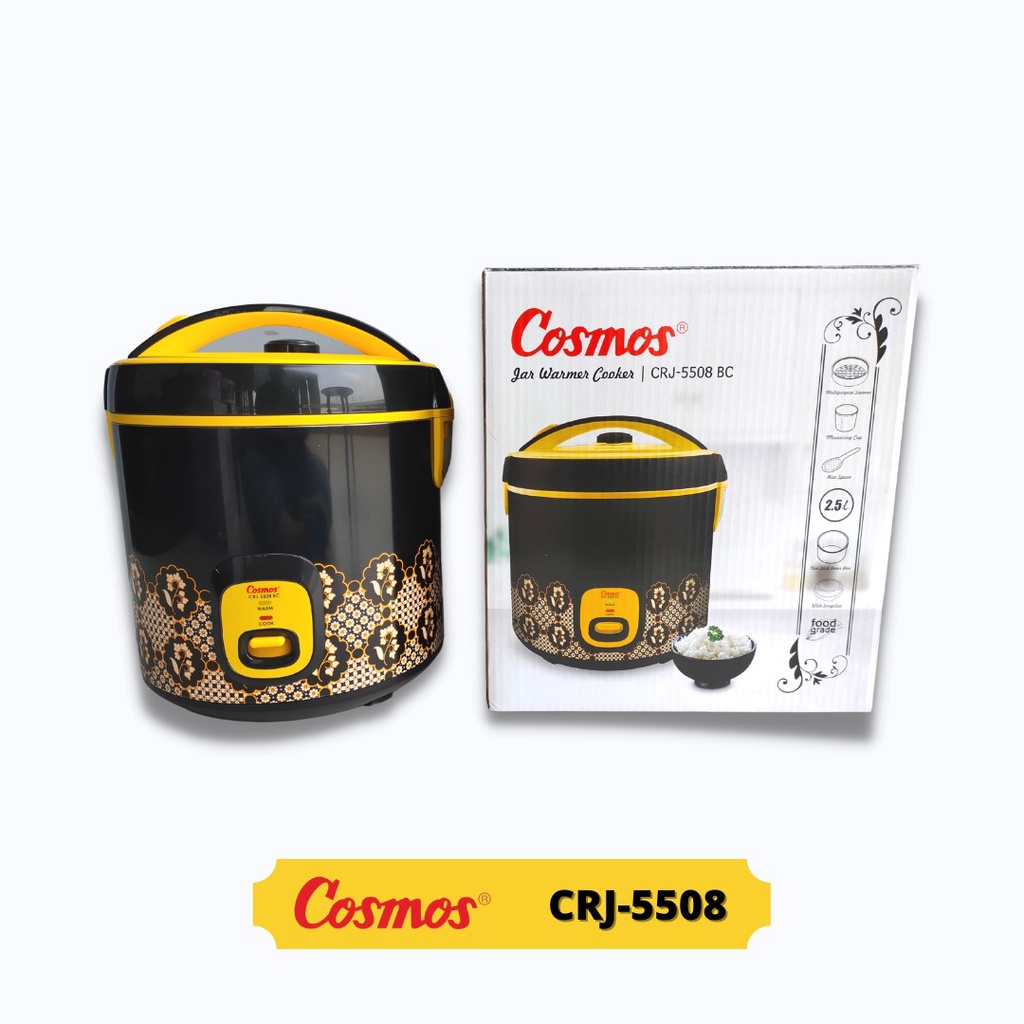 Cosmos CRJ 5508 BC - Rice Cooker 2.5 L