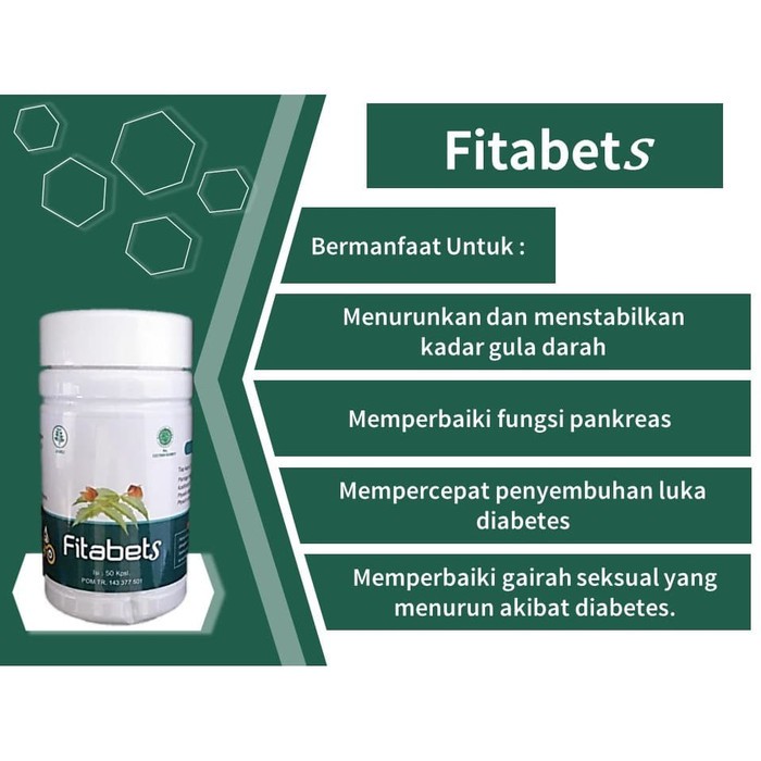 Herbal Diabetes Kencing Manis Fitabet naturafit Asli 100%