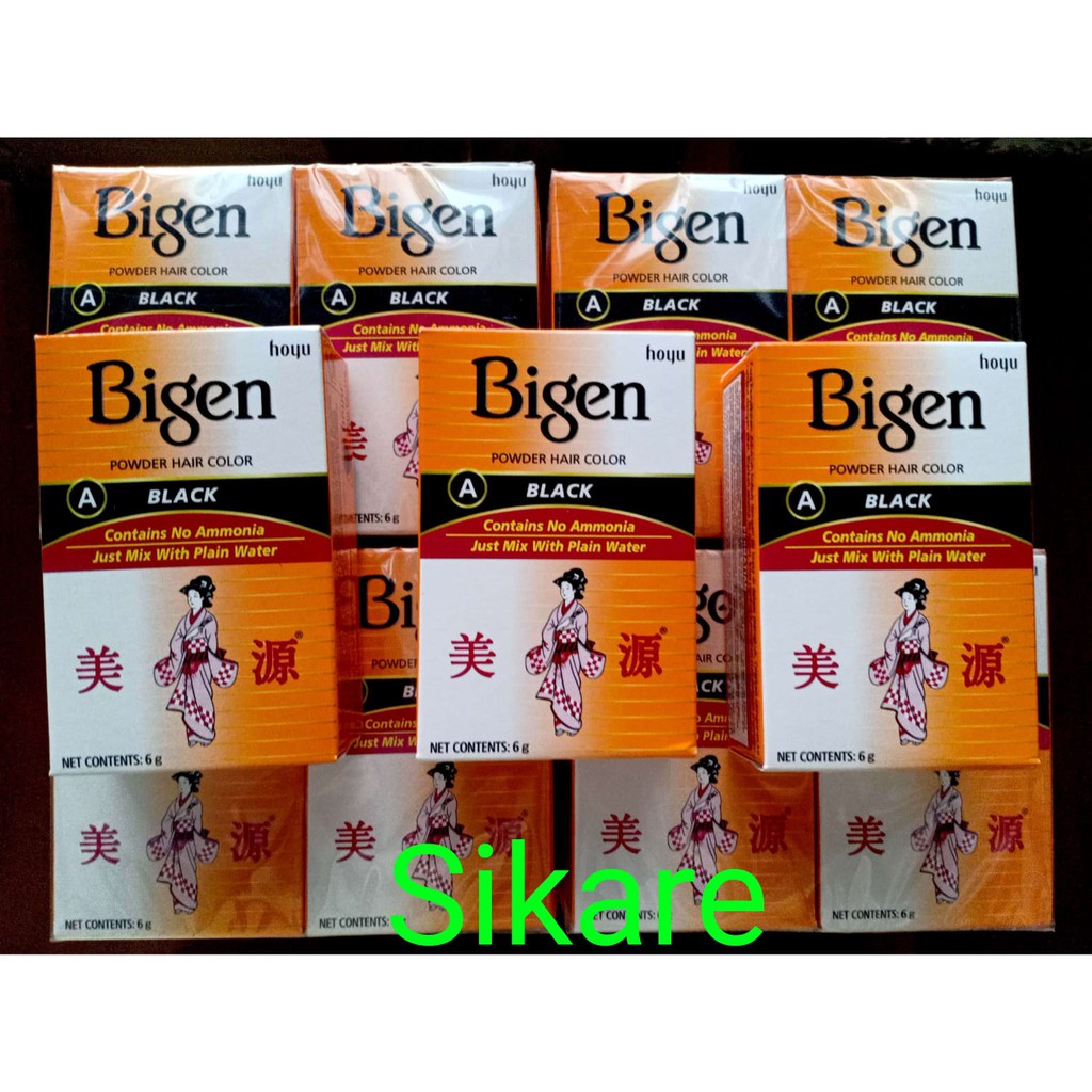 Bigen Powder Hair Dye / Cat Rambut Bigen