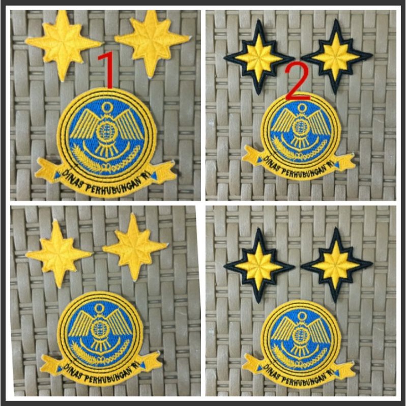 BORDIRAN MATA ANGIN DISHUB DAN PIN DISHUB