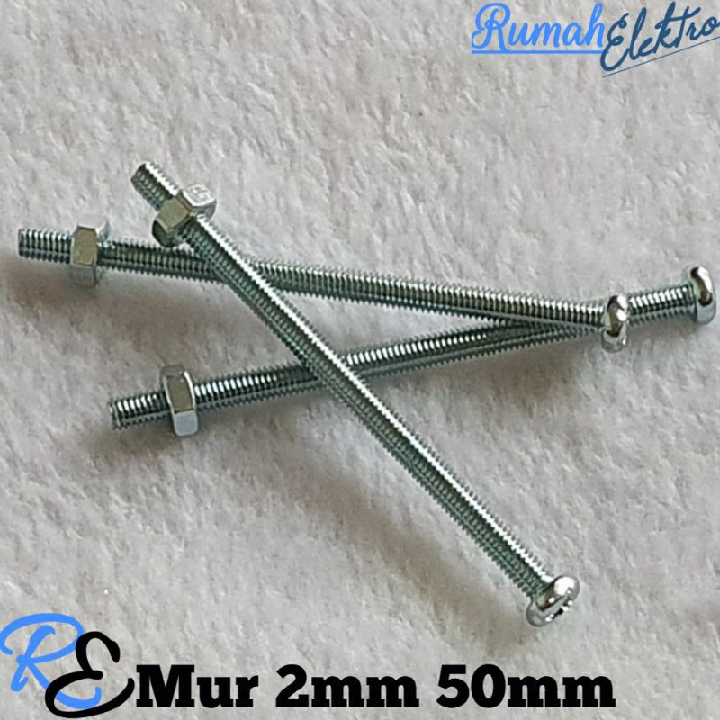 Mur Baut 3mm 50MM
