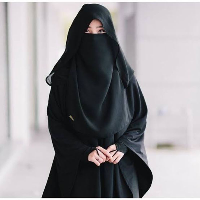 NIQOB VEIL POLOS / Siffon sliky