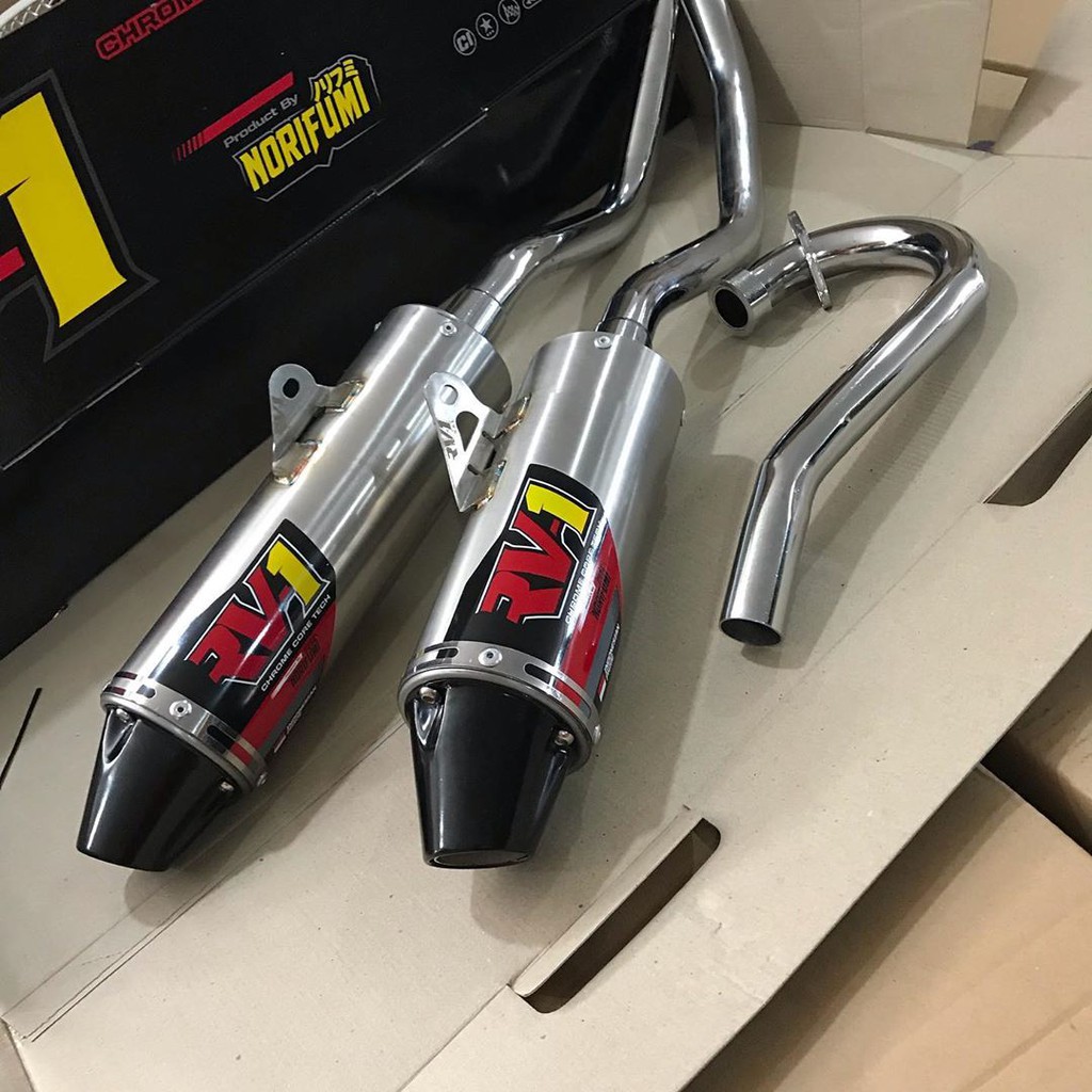 Knalpot Ori Norifumi RV1 Shorty KLX Dtracker 150