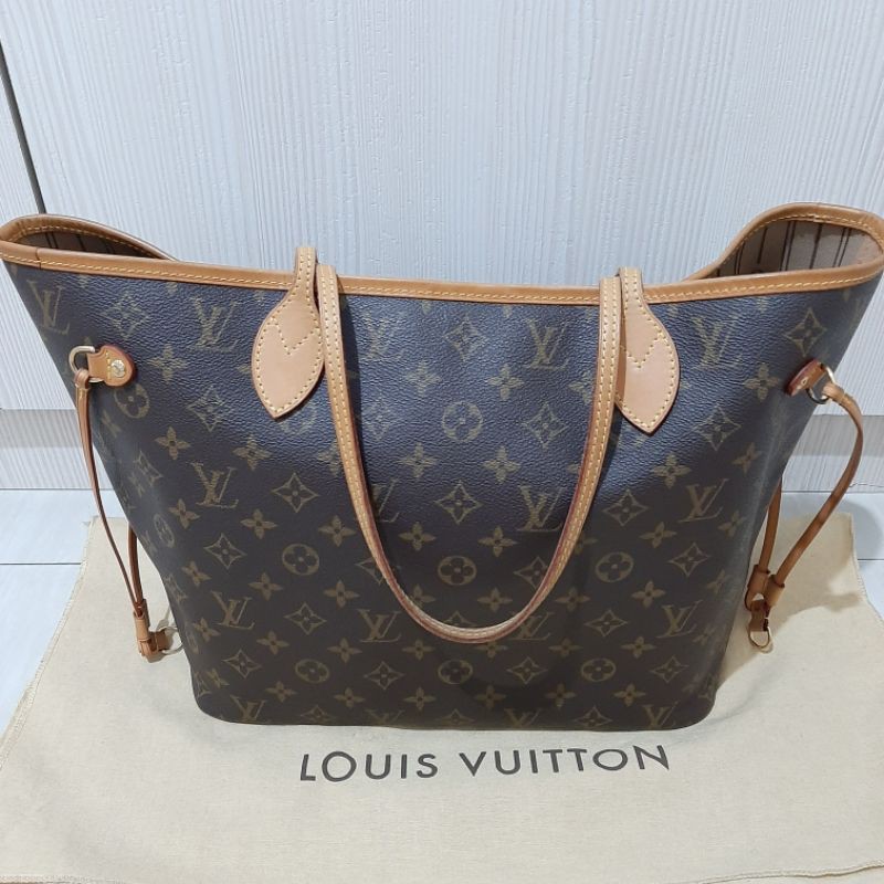 Preloved~LV Neverfull MM Monogram