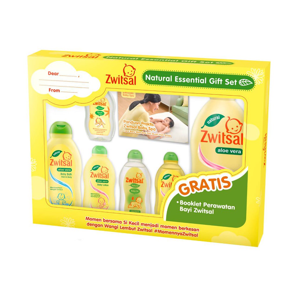 Zwitsal Baby Spa Gift Box - Paket Hadiah Bayi