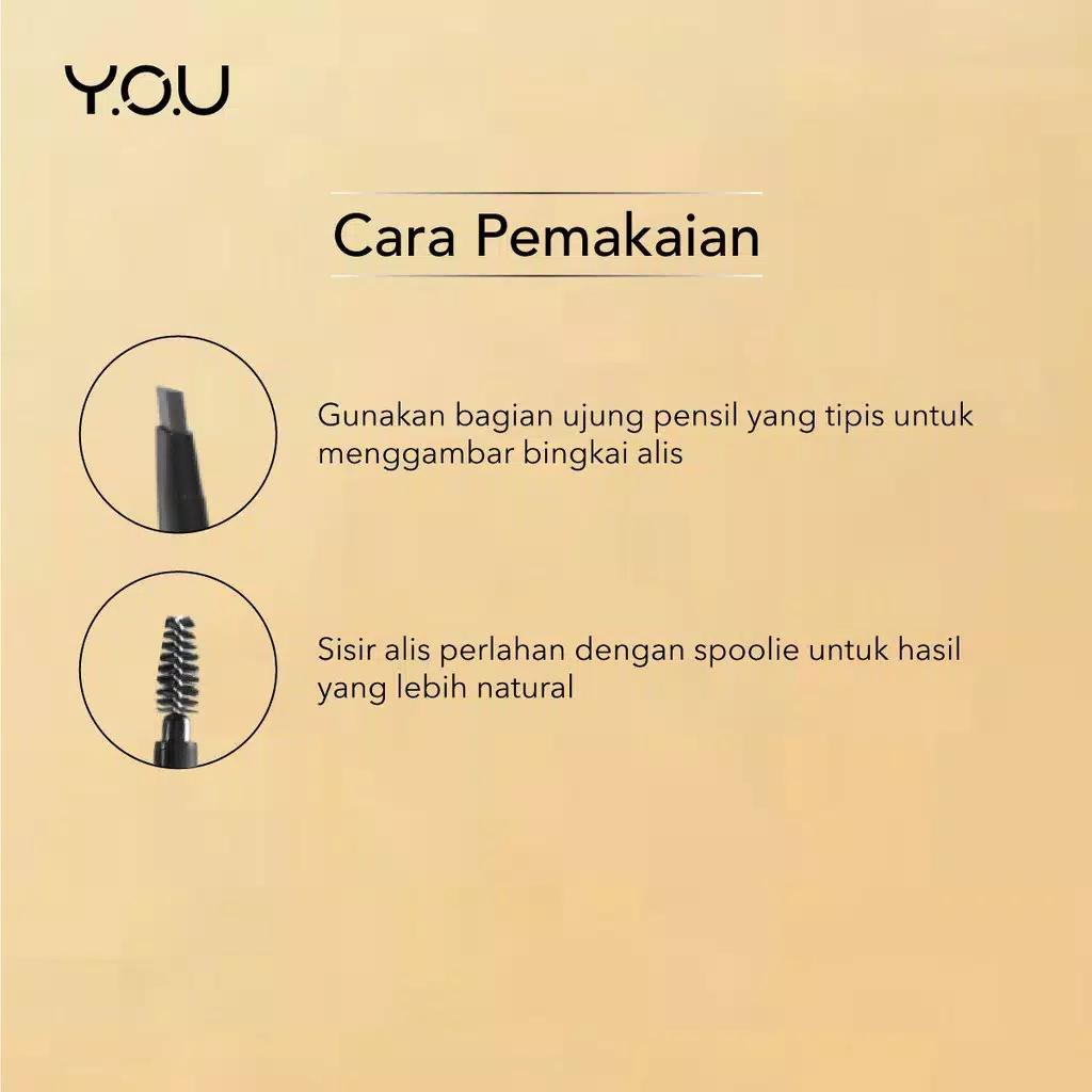 YOU The Gold One Perfect Dual Brow Matic Original