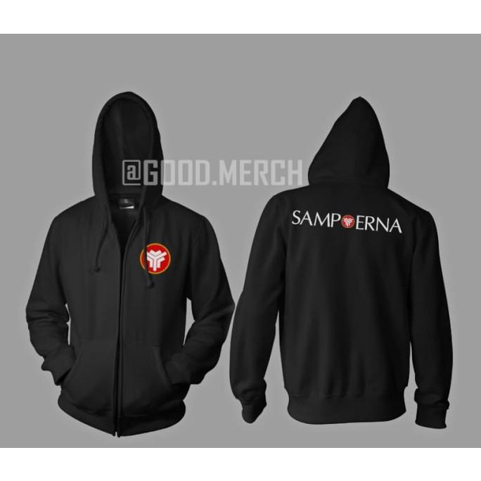 Jaket Hoodie Sweater Sampoerna Rokok Sweatshirt Zipper