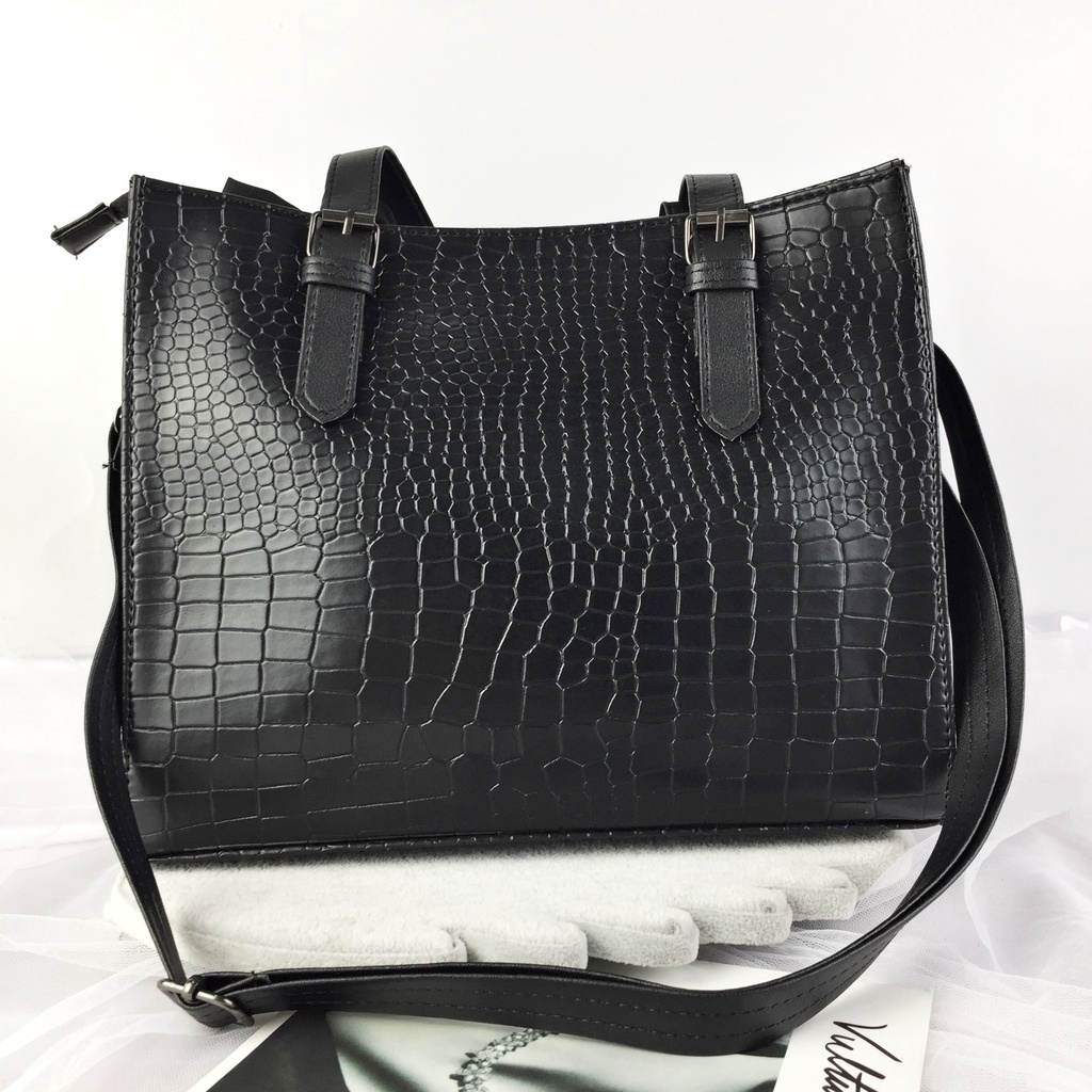 Tas Slempang Totebag Croco Lomenia Lokal Premium KT026