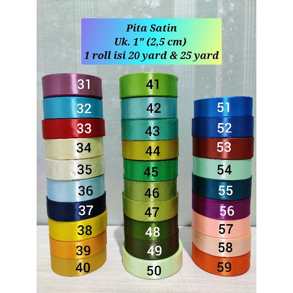 Pita Kado /Pita Hampers 2,5 cm
