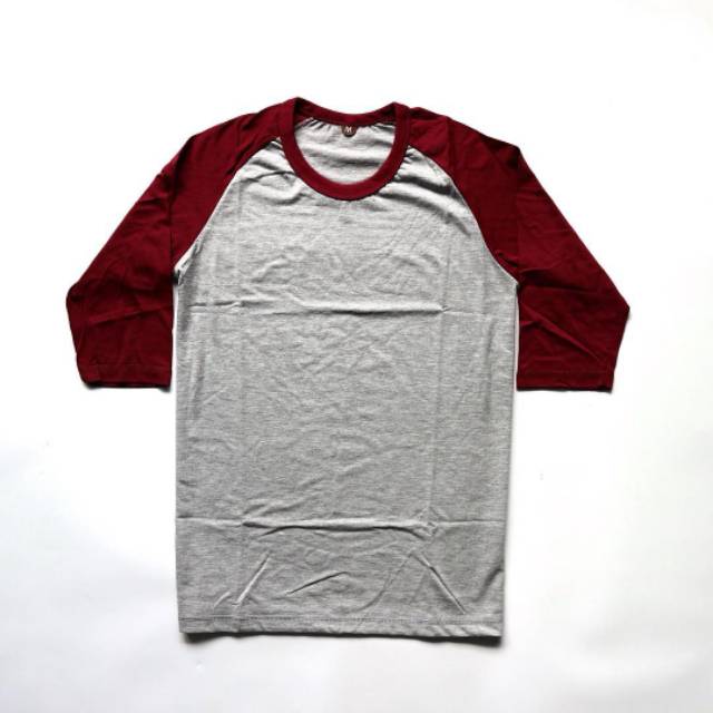 Kaos raglan baju polos raglan kaos polos murah