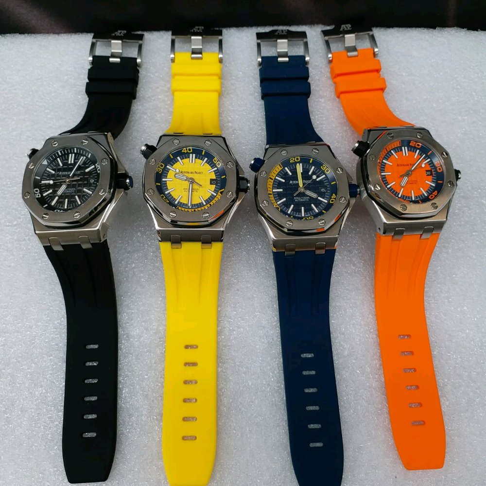 Jam Tangan Pria 4ud3maarss P1gu3t Diver Blue silver Royal Oak Off shore 42mm automatic Premium